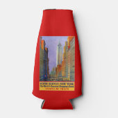 ニューヨークUSAヴィンテージトラベルクールボトル ボトルクーラー (正面)