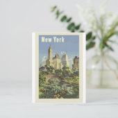 ニューヨークUSAヴィンテージトラベルポストカード ポストカード (スタンド正面)