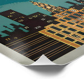 ニューヨークUSAヴィンテージ ポスター (コーナー)