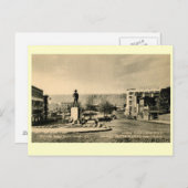 ニューヨースペインのクヴィンテージヨンカーズ戦争記念碑 ポストカード (正面/裏面)