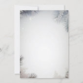 ニューヨーデザイン ゴールド エレガント ベビーシャワー 招待状 (裏面)