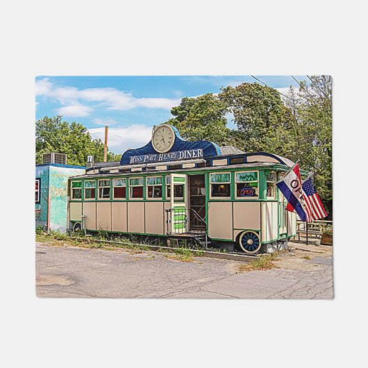 ニューヨー恋しく思ク、ポートヘンリー・ダイナー、ポートヘンリー ドアマット (正面)