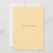 ニューヨー結婚クシティの水彩画 セーブザデート (裏面)