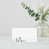 ニューヨー結婚ク | 座席表の前後 プレイスカード (スタンド正面)