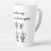 ニューヨー連絡クトレーサーのマグカップ カフェラテマグ (右アングル)