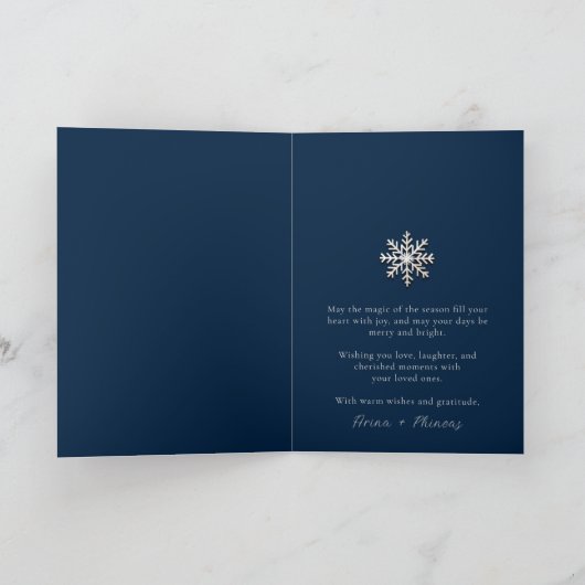 ニューライウィズの最初のホリデートゥームカード カード (内部)