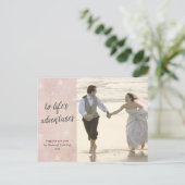 ニューライウェズホリデイニューイヤーズフォト ポストカード (スタンド正面)