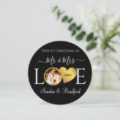 ニューライウェズ夫人のホリデーカードとしての最初のクリスマス シーズンカード (スタンド正面)