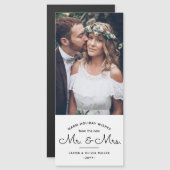 ニューライウェズ新人磁気フォトホリデーカード (正面/裏面)