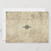 ニューライフヴィンテージウェディング招待状 招待状 (裏面)