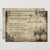 ニューライフヴィンテージウェディング招待状 招待状 (正面/裏面)