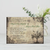 ニューライフヴィンテージウェディング招待状 招待状 (スタンド正面)