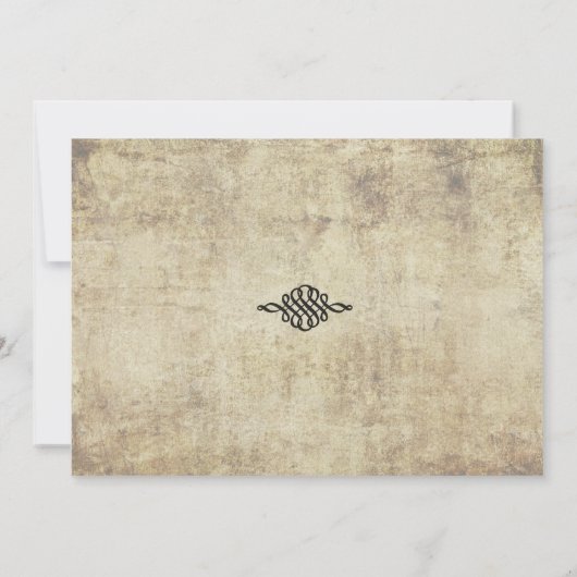 ニューライフヴィンテージウェディング招待状 招待状 (裏面)