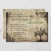 ニューライフヴィンテージウェディング招待状 招待状 (正面/裏面)