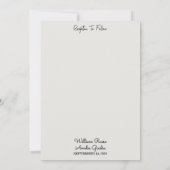 ニューライブラリー旧英語本倶楽部カバー結婚ズ 招待状 (裏面)