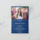 ニューライラウエストサイドハイスクールが折り返し発表 案内状 (内部)