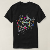 ニューラルクールネットワークデータ科学深い学の Tシャツ (デザイン正面)