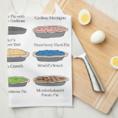 ニューラルネットワークパイ キッチンタオル (四つ折り)