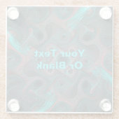 ニューラルネットワーク ガラスコースター (裏面)