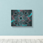 ニューラルネットワーク キャンバスプリント (インサイチュ (ウッドフロア))