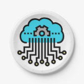 ニューラルネットワーク ペーパープレート (正面)