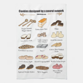 ニューラルネットワークCookie キッチンタオル