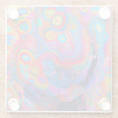 「ニューラル・ファイアストーム」 ガラスコースター (裏面)