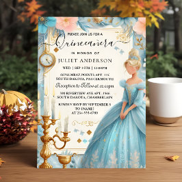 ニューランプアイボリーアイススカイ金ゴールドライトブルーキンセアニェラ 招待状