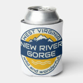 ニューリバーゲウェストバージニア 缶クーラー (缶正面)