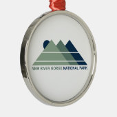 ニューリバーゲナショナルパークマウンテンサン メタルオーナメント (右)