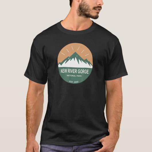 ニューリバーゲナショナルパーク5 Tシャツ (正面)