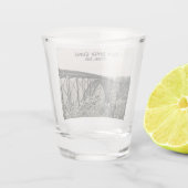 ニューリバーゲナショナルパーク ショットグラス (裏面)