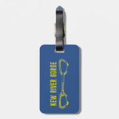 ニューリバーゲージ登山クイックドロー ラゲッジタグ (裏面縦)