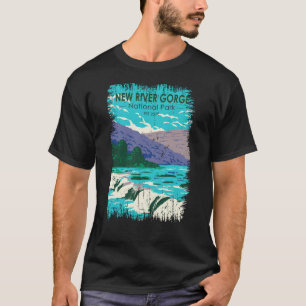 ニューリバー峡谷国立公園 Tシャツ
