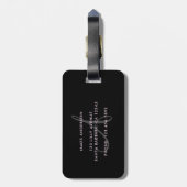 ニューリュードハビータイポグラフィ ラゲッジタグ (裏面縦)