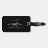 ニューリュードハビータイポグラフィ ラゲッジタグ (裏面横)