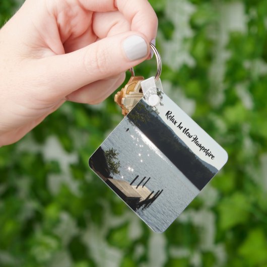 ニューリラックスハンプシャー州 キーホルダー (手)