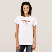 ニューリワード・ハートブラック Tシャツ (正面フル)