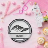 ニューリーフホライゾンキャンパーソナライズされたピングピクニック ペーパープレート (パーティー)