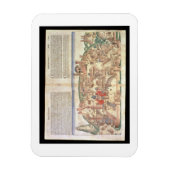 ニュールンベルクからエルサレムの都市のビュー マグネット (縦)