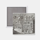 ニュールンベルクにおける印刷作品のインテリア マグネット (正面/裏面)