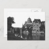 ニュールンベルクのシナゴーグ, c.1910 ポストカード (正面/裏面)