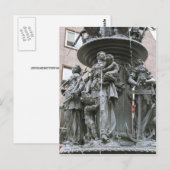 ニュールンベルクの福報の泉 ポストカード (正面/裏面)