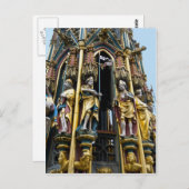 ニュールンベルクの美しい噴水 ポストカード (正面/裏面)