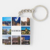 ニュールンベルクの風景 キーホルダー (裏面)