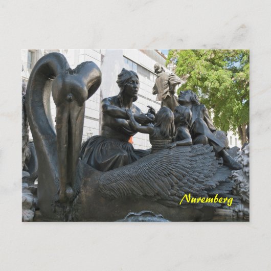 ニュールンベルクはがき ポストカード (正面)