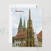 ニュールンベルクはがき ポストカード (正面/裏面)