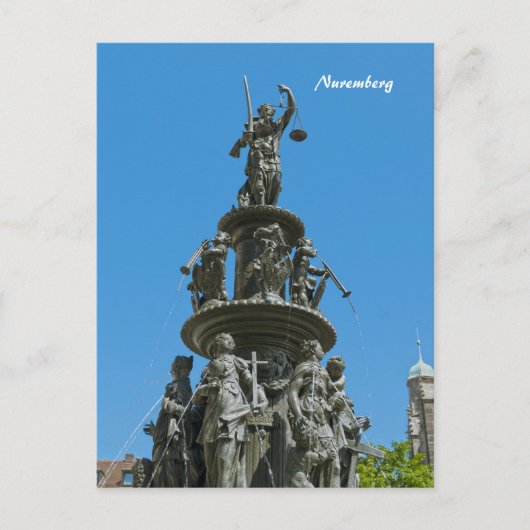 ニュールンベルクはがき ポストカード (正面)