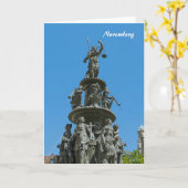 ニュールンベルクグリーティングカード カード (黄色い花)