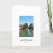 ニュールンベルクグリーティングカード カード (裏面)